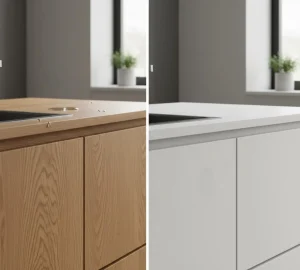 Meşe mi, Mat Laminat mı? Mobilyada Doğru Yüzey Seçimi