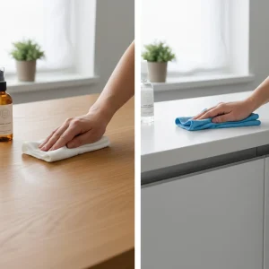 Ahşap ve Laminat Mobilyalar Nasıl Doğru Temizlenmeli?