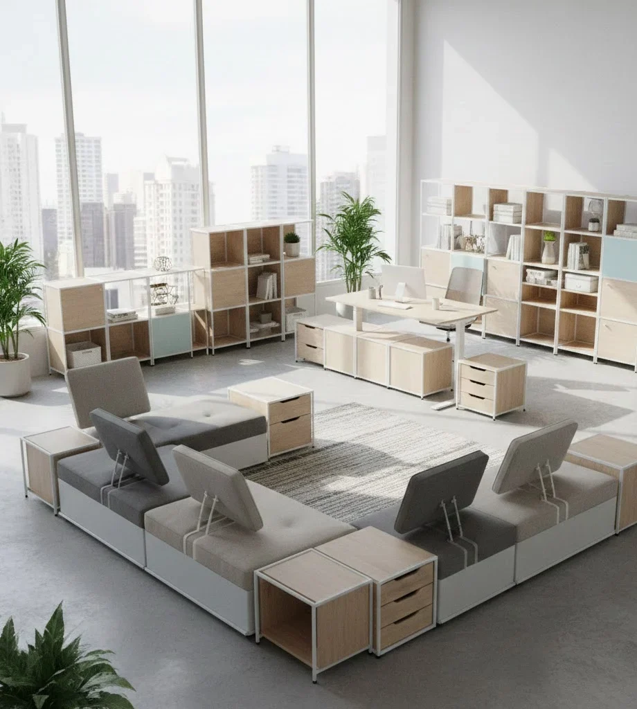 Modüler Mobilya Nedir? Mekân Tasarımında Neden Önemlidir?